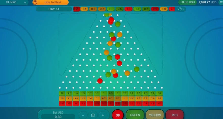 simulador de plinko
